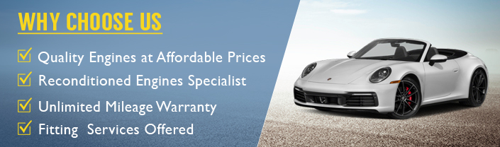 Porsche engine banner